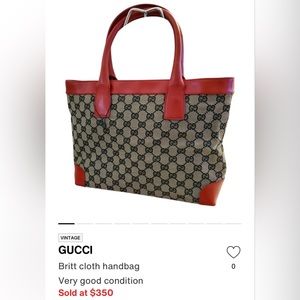 ***Sold Via Vestiarie Collective Platform **** Authentic Gucci